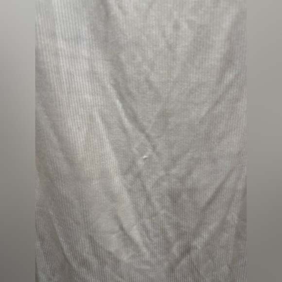 SKIMS White Sleeveless Cotton Rib Mini Dress - Picture 5 of 6